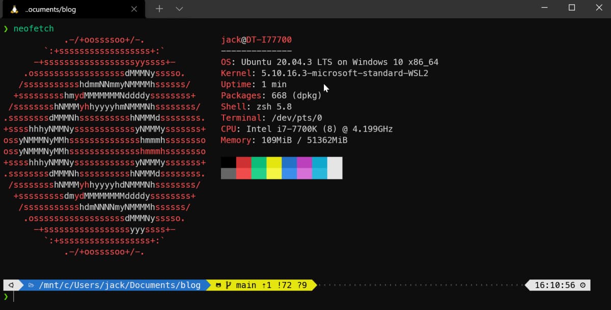 美化 Ubuntu 的 Terminal - 安裝 Zsh + Oh My Zsh + 各種好用的插件