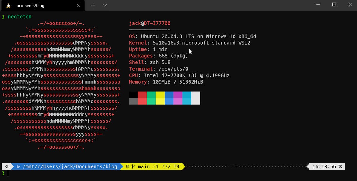 美化 Ubuntu 的 Terminal - 安裝 Zsh + Oh My Zsh + 各種好用的插件